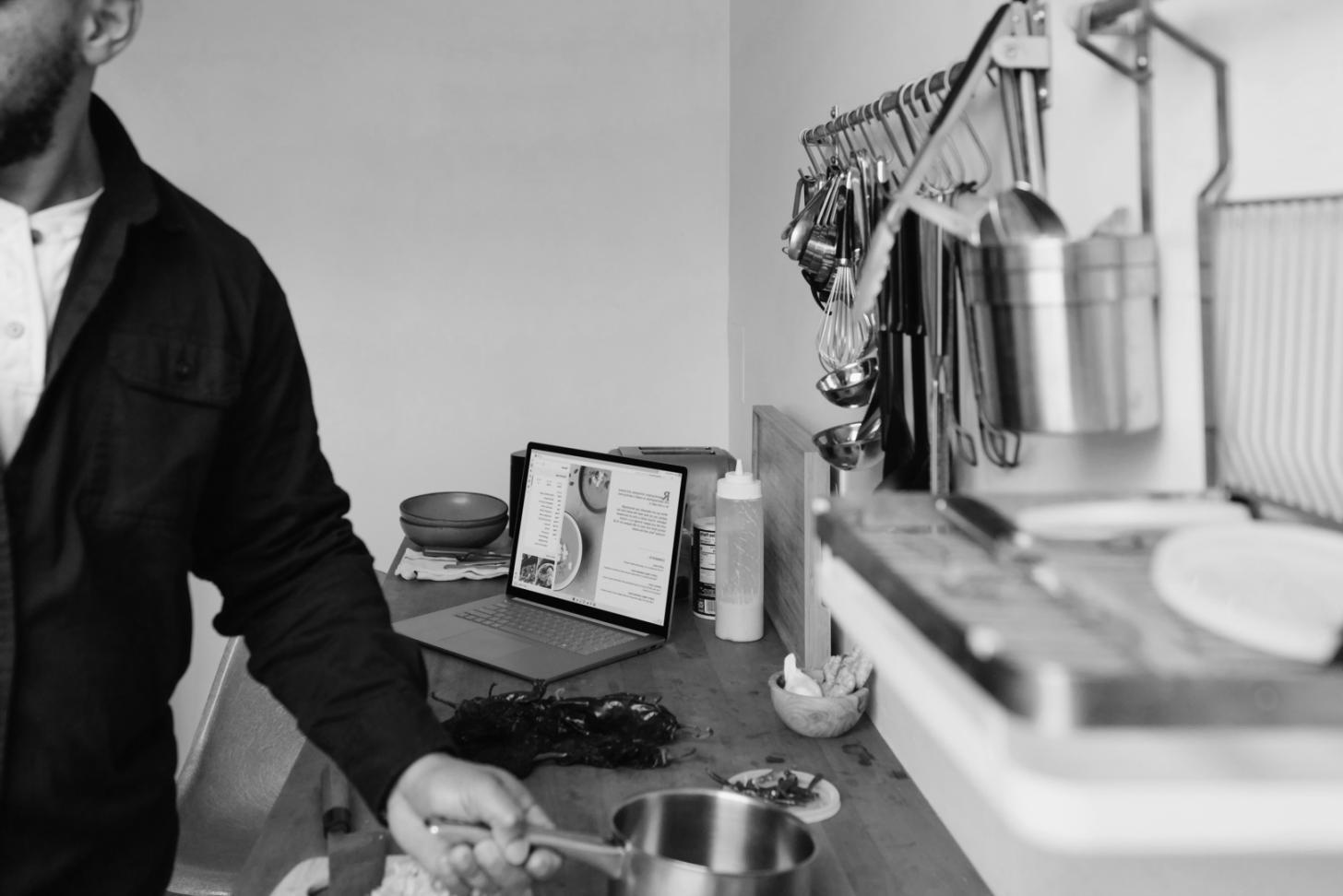 Interactive culinary demonstration with detailed technique focus